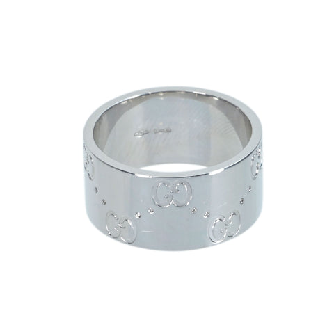 【中古】GUCCI グッチ K18WGアイコンリング 8.7g ＃11 ONE PRICE