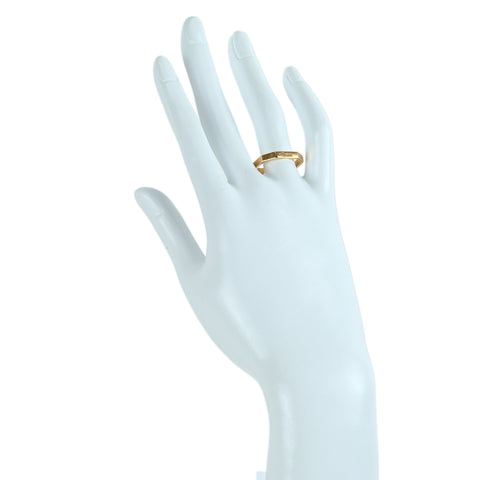 【中古】GUCCI グッチ K18PGオクタゴナル リング 3.2g #13