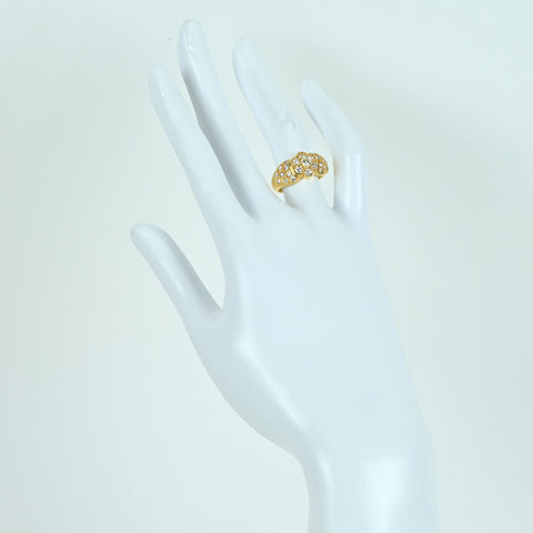 【中古】K18YG DIAMOND RING ダイヤモンドリング D1.11ct 5.4g #10