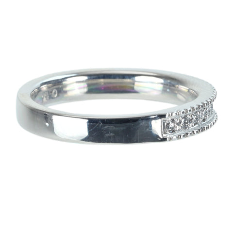 【中古】PT900 DIAMOND ダイヤモンドリング D0.15ct 4.5g #8
