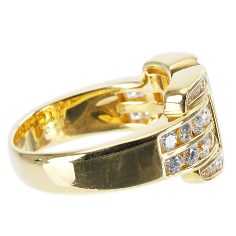 【中古】K18YG DIAMOND RING ダイヤモンドリング D1.20ct 10.9g #12.5
