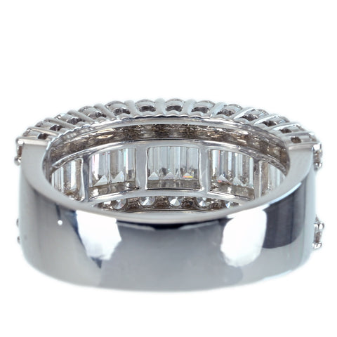 【中古】K18WG DIAMOND ダイヤモンドリング D2.07ct 8.7g #13.5