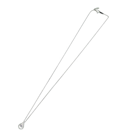 【中古】PT850/PT900 PINK DIAMONDピンクダイヤモンド ネックレス 0.111ct FLPP D0.18ct CGLソーティング 3.4g