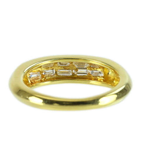 【中古】QUEEN（平和堂貿易）K18YG DIAMOND RING ダイヤモンドリング 5.3 g #12 ONE PRICE