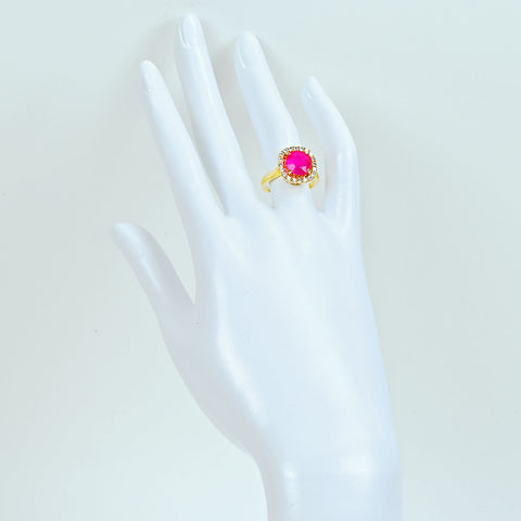 【中古】K18YG RUBYモザンビーク産ルビーリング R2.60ct D0.42ct GIA鑑別書付き 5.2g #11