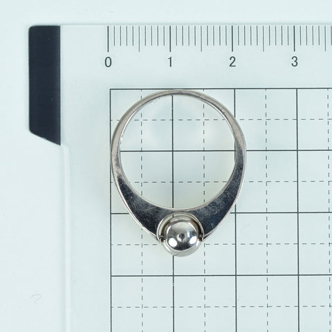 【中古】K18WG DIAMOND RING ダイヤモンドリング D0.51ct D0.48ct 5.3g #16.5