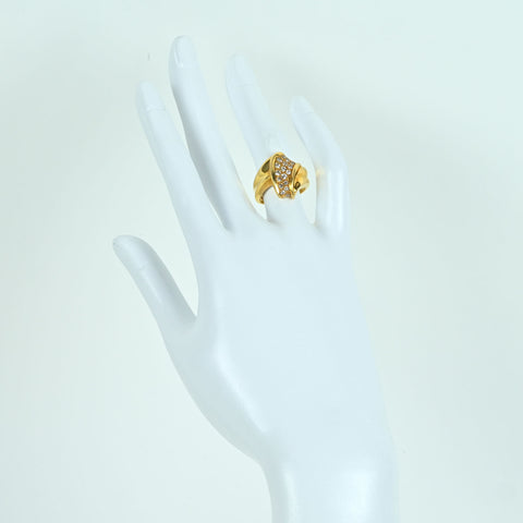 【中古】K18YG DIAMOND RING ダイヤモンドリング D0.52ct 7.6g #11