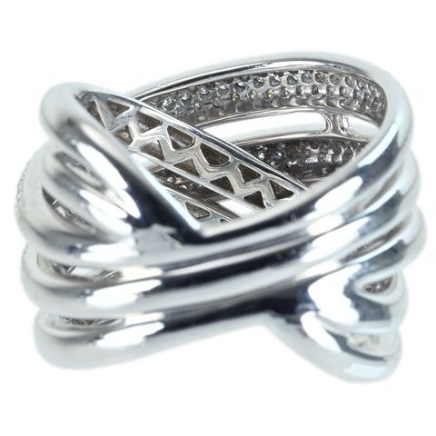 【中古】K18WG DIAMOND RING ダイヤモンドリング D1.30ct 18.8g #15