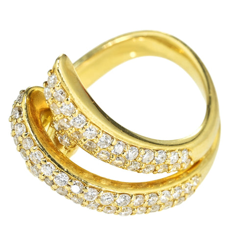 【中古】 K18YG DIAMOND RING ダイヤモンドリング D1.00ct 8.3g #11