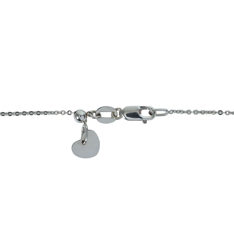 【中古】 K18WG RUBY 非加熱ルビーネックレス1.05ct D0.52c”ピジョンブラッド ”AIGS 鑑別書3.2g