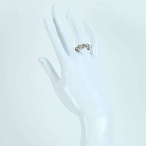 【中古】K18WG DIAMOND RING ダイヤモンドリング D0.24ct 6.2g #14.5