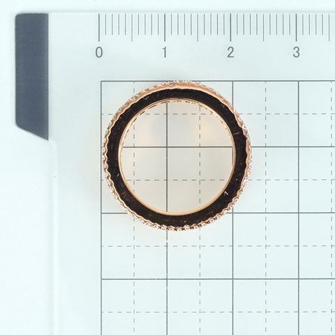 [Used] K18PG DIAMOND RING Diamond Full Eternity Ring D3.04ct 6.7g #12 