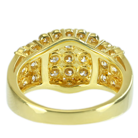 [Used] K18YG DIAMOND RING Diamond Ring D2.50ct 6.5g #12