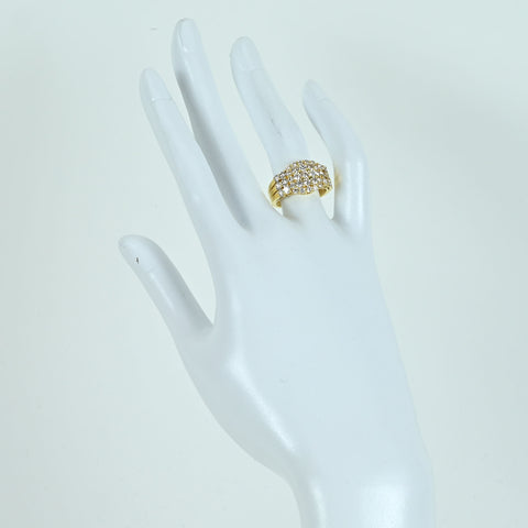 [Used] K18YG DIAMOND RING Diamond Ring D2.50ct 6.5g #12