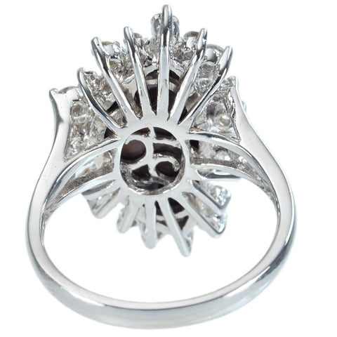 【中古】K18WG BOULDER OPAL RING  ボルダーオパールリング OP4.09ct D0.51ct 6.7ｇ #13