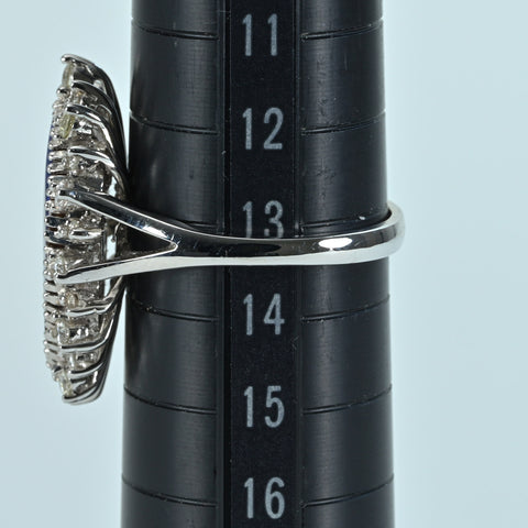 【中古】K18WG BOULDER OPAL RING  ボルダーオパールリング OP4.09ct D0.51ct 6.7ｇ #13