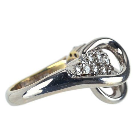 【中古】HOSEHESS ホセ ヘス K18WG DIAMOND ダイヤモンドリング D1.39ct 15.6g #14