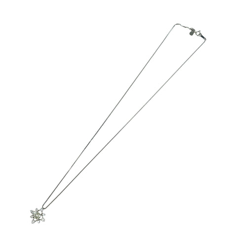 【中古】PT950/PT850 DIAMONDダイヤモンドペンダントネックレス 1.000ct D0.64ct 4.1g