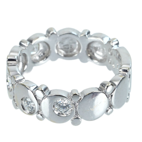 【中古】MARINA B マリナ・ビー K18WG DIAMOND RING ダイヤモンドリング 5.4g ＃10 ONE PRICE