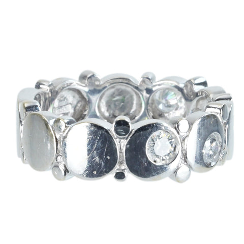 【中古】MARINA B マリナ・ビー K18WG DIAMOND RING ダイヤモンドリング 5.4g ＃10 ONE PRICE