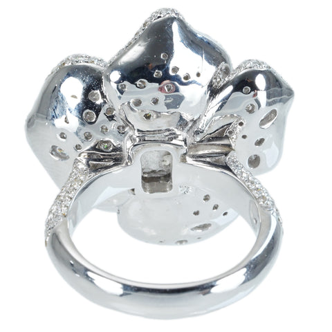 【中古】K18WG ALEXANDRITE RING アレキサンドライトリング A2.67ct D1.94ct GRS鑑別書 18.0g #11