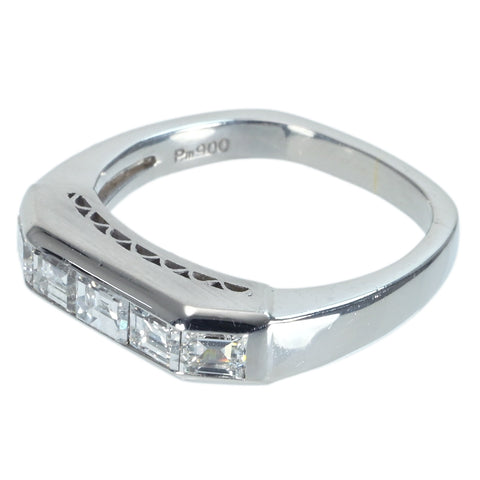 [Used] PT900 DIAMOND Ring D0.83ct 6.4g #8 