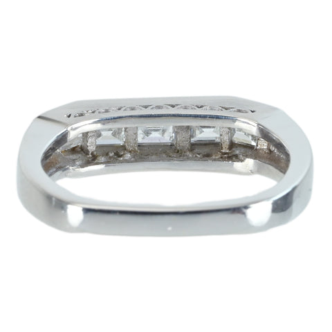 [Used] PT900 DIAMOND Ring D0.83ct 6.4g #8 