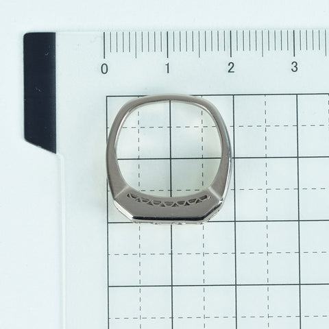 [Used] PT900 DIAMOND Ring D0.83ct 6.4g #8 