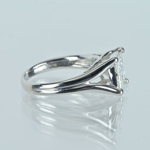 【中古】PT900 DIAMOND ダイヤモンドリング D1.00ct 6.3g #12