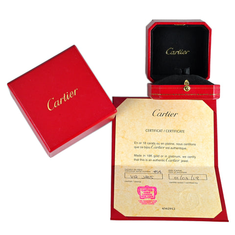 【中古】CARTIER カルティエ K18WG/セラミック マイヨンパンテールダイヤモンドリング 11.9g ＃13.5