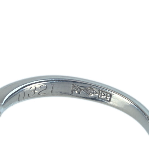 【中古】PT900 DIAMOND RING ダイヤモンドソリティアリング 0.321ct Fカラー VS2クラス 宝石総合研究所鑑定書 2.7g #5