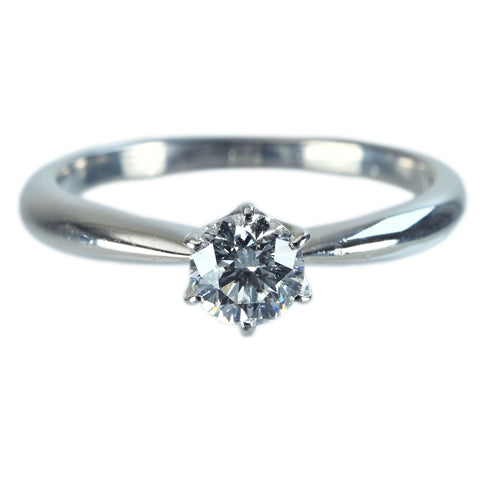 【中古】PT900 DIAMOND RING ダイヤモンドソリティアリング 0.321ct Fカラー VS2クラス 宝石総合研究所鑑定書 2.7g #5