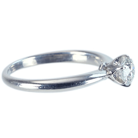 【中古】PT900 DIAMOND RING ダイヤモンドソリティアリング 0.321ct Fカラー VS2クラス 宝石総合研究所鑑定書 2.7g #5