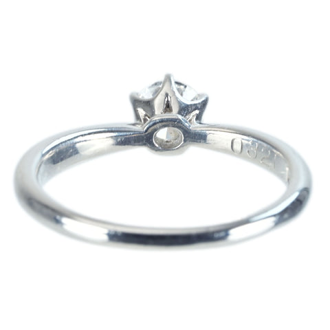 【中古】PT900 DIAMOND RING ダイヤモンドソリティアリング 0.321ct Fカラー VS2クラス 宝石総合研究所鑑定書 2.7g #5