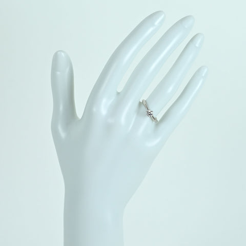 【中古】PT900 DIAMOND RING ダイヤモンドソリティアリング 0.321ct Fカラー VS2クラス 宝石総合研究所鑑定書 2.7g #5
