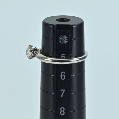 【中古】PT900 DIAMOND RING ダイヤモンドソリティアリング 0.321ct Fカラー VS2クラス 宝石総合研究所鑑定書 2.7g #5