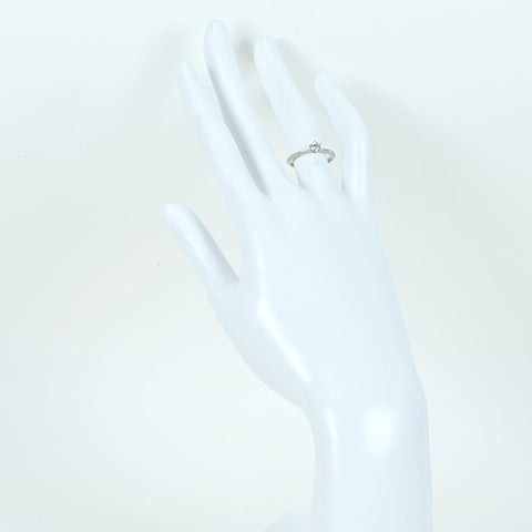 【中古】アイプリモ PT950 DIAMOND ダイヤモンドリング 0.264ct 3.0g