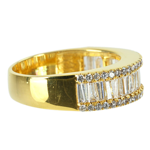 【中古】K18YG DIAMOND RING ダイヤモンドリング D1.62ct 6.1g #14