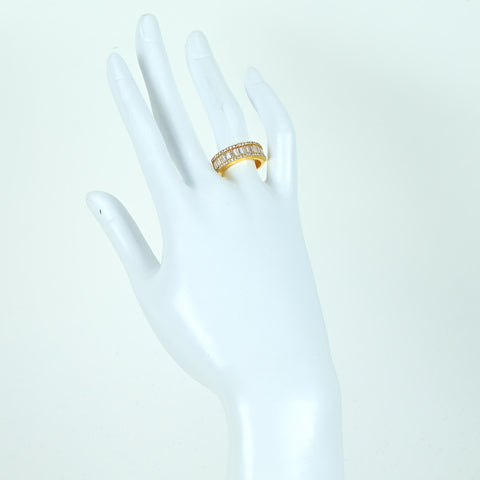 【中古】K18YG DIAMOND RING ダイヤモンドリング D1.62ct 6.1g #14