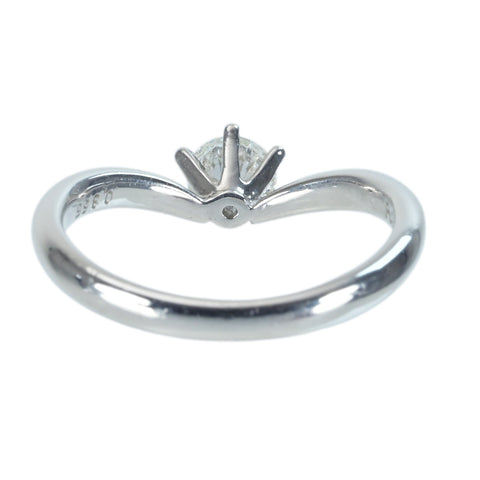 【中古】PT900 DIAMOND 0.355 Eカラー VS1 Excellentカット VSB CGL鑑定書 3.5g #9