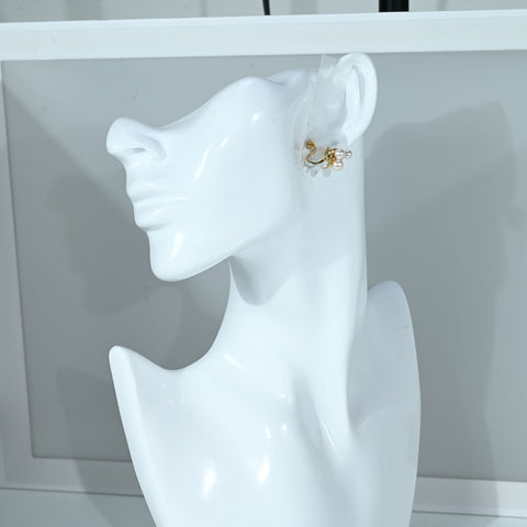 【中古】TASAKI タサキ K18YG AKOYA PEARL EARRINGS アコヤパールイヤリング 4.3mm - 5.9mm 4.5g ONE PRICE