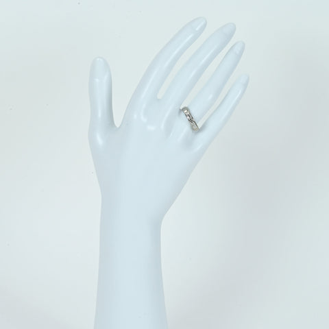 [Used] Mitsukoshi Department Store PT900 Diamond Ring D0.50ct 4.0g #8 