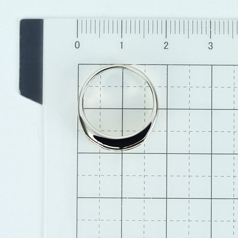 [Used] Mitsukoshi Department Store PT900 Diamond Ring D0.50ct 4.0g #8 