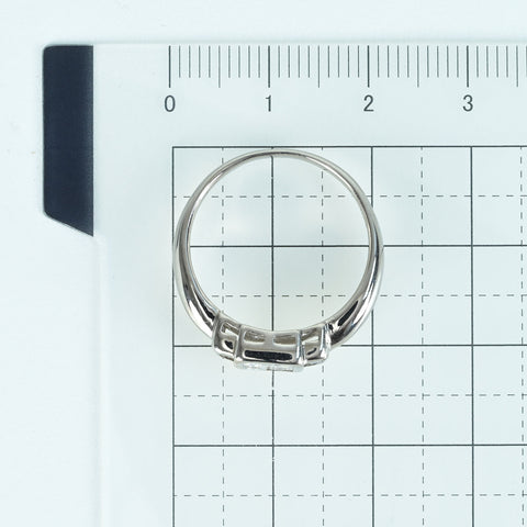 [Used] PT900 DIAMOND Ring D0.75ct 6.0g #15 