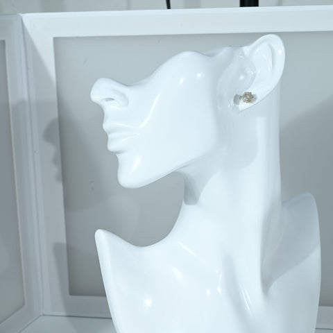 【中古】K18YG DIAMOND EARRINGS ダイヤモンドスタッドピアス 1.006ct/1.346ct 1.6g