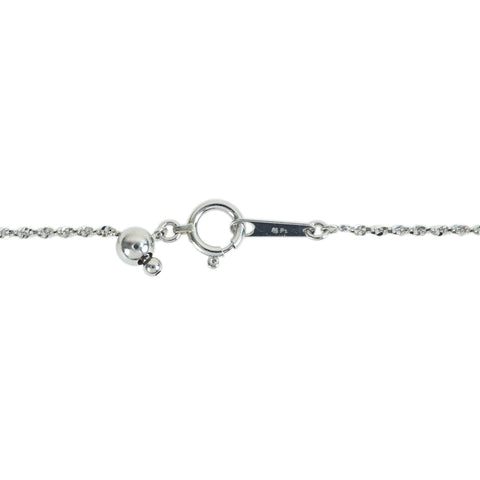 【中古】PT1000/PT900 BLACK OPAL NECKLACE ブラックオパールペンダントネックレス BO7.57ct D1.34ct 10.7g
