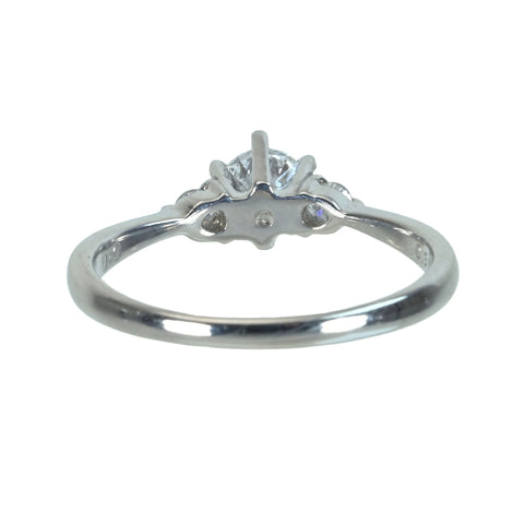 [Used] PT900 DIAMOND Ring 0.356ct D0.10 3g #11 