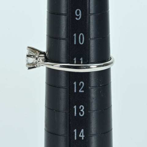 [Used] PT900 DIAMOND Ring 0.356ct D0.10 3g #11 