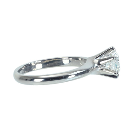 Pre-owned PT900 Diamond Ring, 0.71ct, 4.1g, with Ginza Wako Certificate, #7 