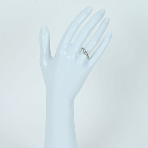 Pre-owned PT900 Diamond Ring, 0.71ct, 4.1g, with Ginza Wako Certificate, #7 